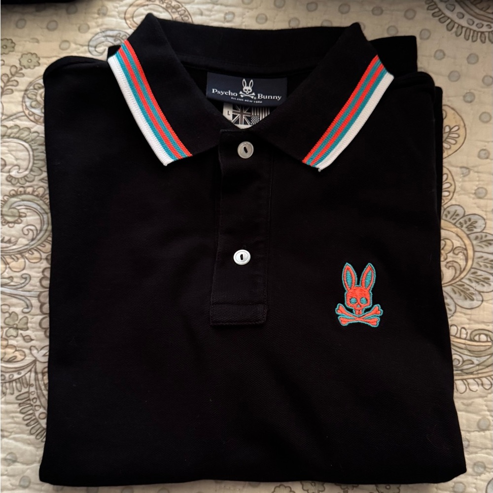 Boys Psycho Bunny Polo - Large (14-16)